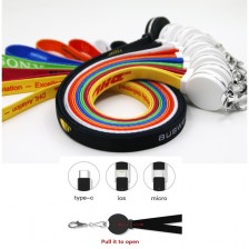 Lanyard 3 in 1 Charging Cable